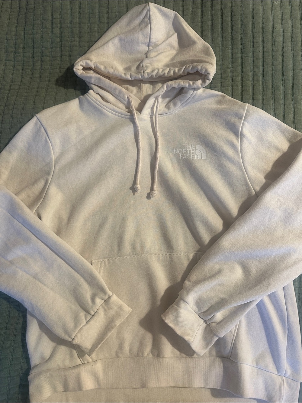 Northface beige hoodie